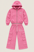 Pink Vintage Sun Faded Sweatsuit